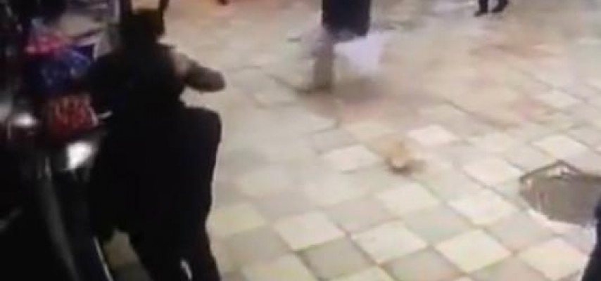 Özünü yandıran vətəndaş müəmması – Bank günahı yol polisinin üstünə atdı