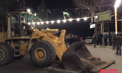 Nardaranda meydan boşaldı, yollar təmizləndi – FOTO