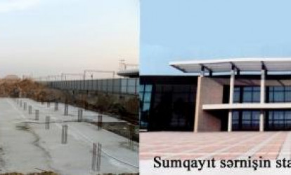 Sərnişin stansiyasının binasının tikintisinə başlanıb