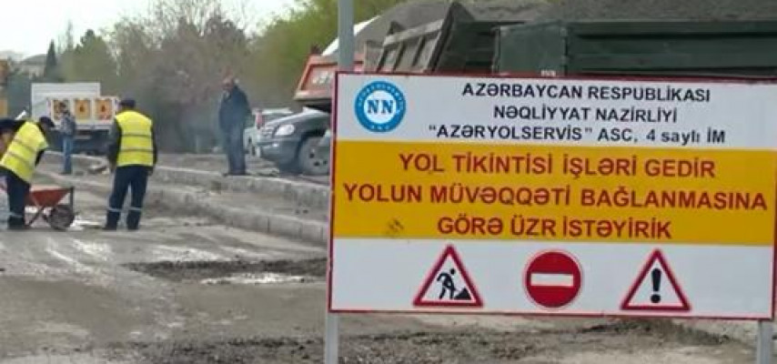 Xaqani küçəsinin bir hissəsi bağlı olacaq