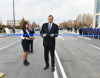 Prezident Naxçıvanda yol açılışında iştirak edib