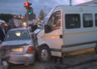 Məktəbliləri daşıyan avtobus qəzaya uğradı - 9 yaralı 