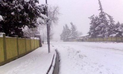 Azərbaycanda 59 sm qalınlıqda qar yağdı