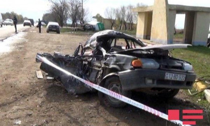 Azərbaycanda dəhşətli qəza; bir ailədən 4 nəfər öldü