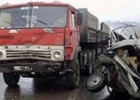 Minik avtomobili "KamAZ"a çırpılıb, sürücü ölüb