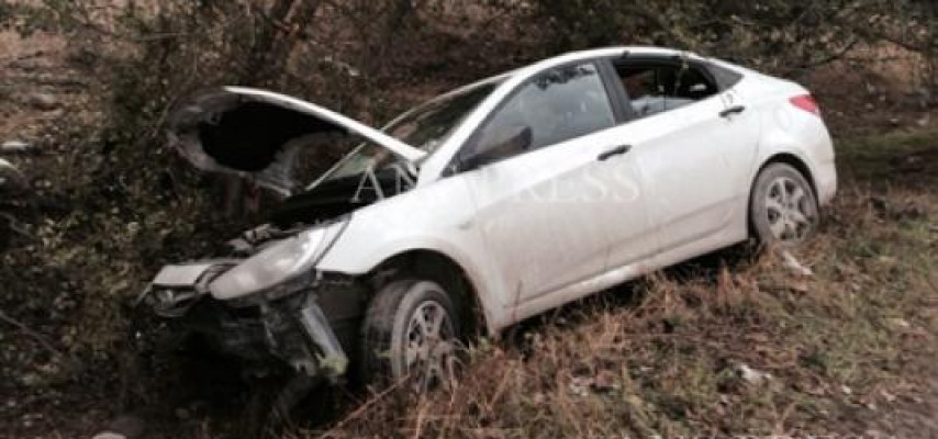 Bakıda xəstə aparan sürücü qəza törətdi
