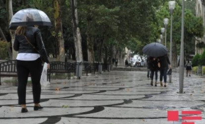 Yağışlı hava davam edəcək