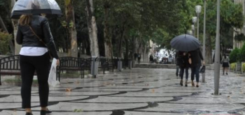 Yağışlı hava davam edəcək