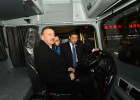 Prezident İlham Əliyev avtomobil zavodunda – FOTOLAR