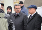 Kəmaləddin Heydərov gəmi komandirinin dəfnində