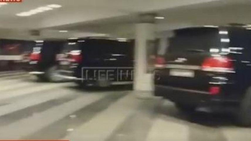 Azərbaycandan olan biznesmenin avtoparkından görün nələr çıxdı