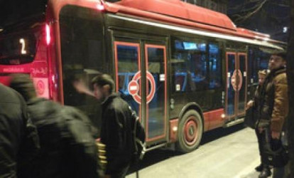 "Baku Bus"-un avtobusu qəza törədib