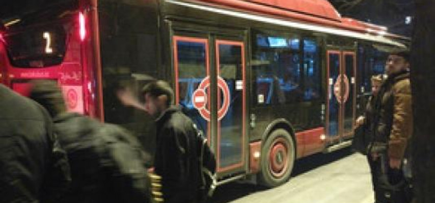 "Baku Bus"-un avtobusu qəza törədib