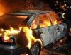 Qaradağda "Toyota" qarajda yandı