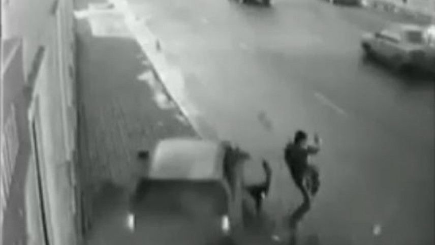 Onları ölümdən bir göz qırpımı ayırdı - Dəhşətli VİDEO