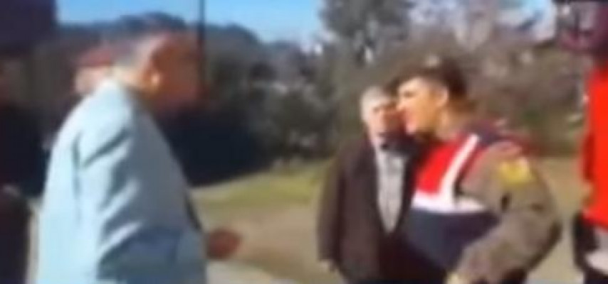 Yol komandiri bələdiyyə sədrini belə «sındırdı»