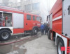 Sumqayıtda avtobus yanıb
