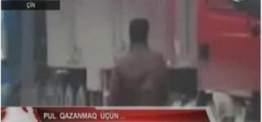 Özünü maşının altına atdı ki…