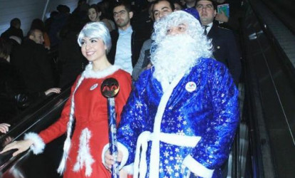 Yeni il gecəsi metro bir saat çox işləyəcək