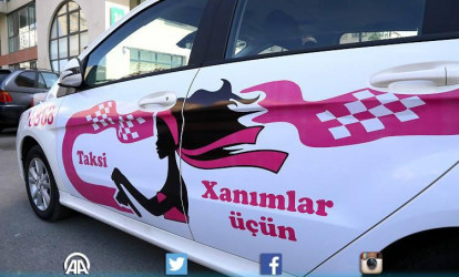 Bakıda qadınlar üçün taksi "Lady taksi"