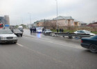 Avtomobil qəzası zamanı yol təsərrüfatına ziyan dəyib