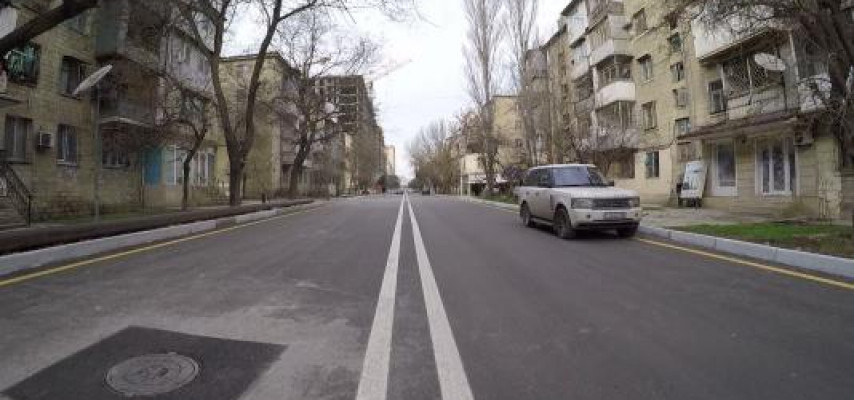 Bakıda daha bir küçədə nəqliyyatın hərəkəti bərpa olunub