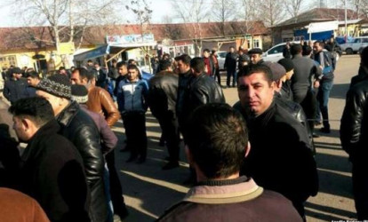 Füzulidəki kütləvi aksiyaya görə iki polis həbs olundu