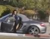 «Porsche» ilə qız «tutan» oğlan – Qızı arxasınca süründürdü – VİDEO