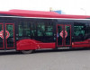 “BakuBus” avtobusu çat verdi - Fotolar