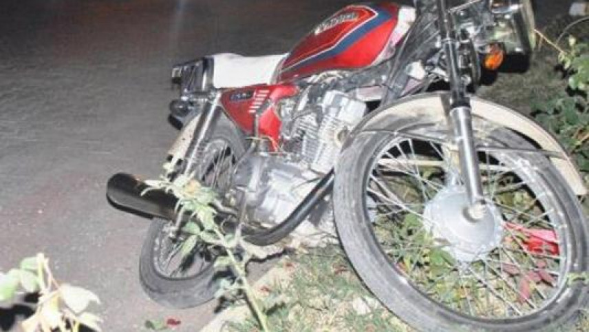 İçib motosikleti aşırdı