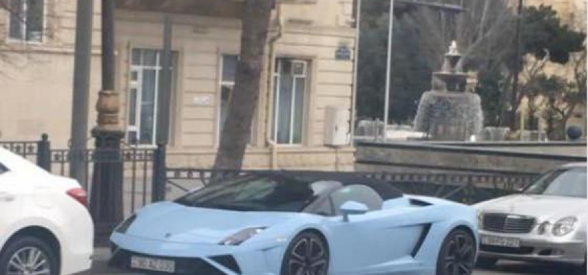 Bakıda peyda olan «Lamborghini Gallardo» kimindir?