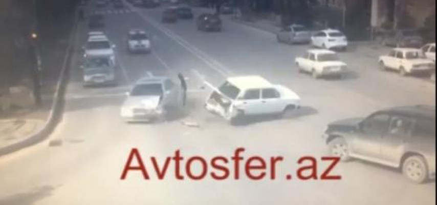 Bakıda 3 qəzanın görüntüləri yayıldı – Hər üçündə «07» var