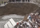 Körpü uçdu, yol bağlandı