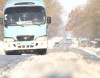 Bakı-Quba yolu buz bağladı