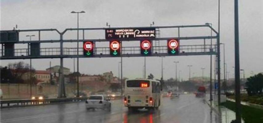 Bakı yollarında sürət həddi azaldıldı