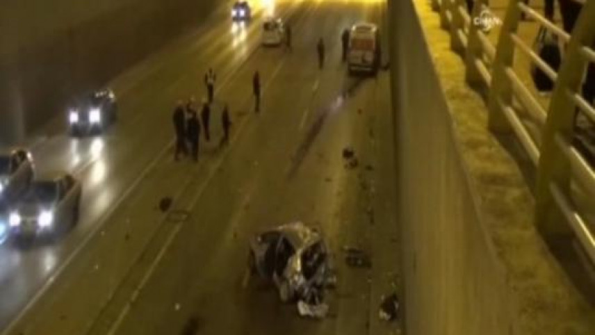 Ağır yol qəzası - 3 ölü 