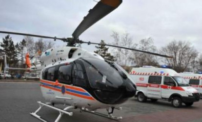 Xəstə aparan helikopter düşdü: 5 nəfər öldü