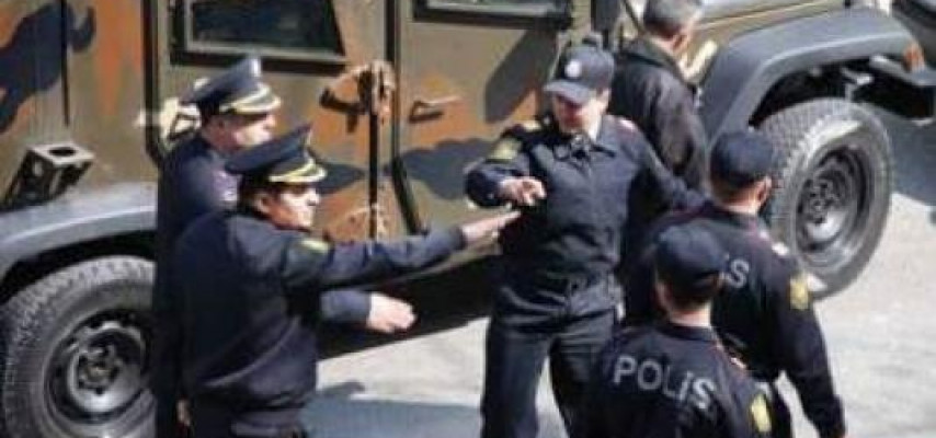 Bakıda kütləvi dava - 3 polis yaralandı