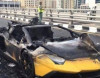 "Lamborghini" bir anda külə döndü – VİDEO