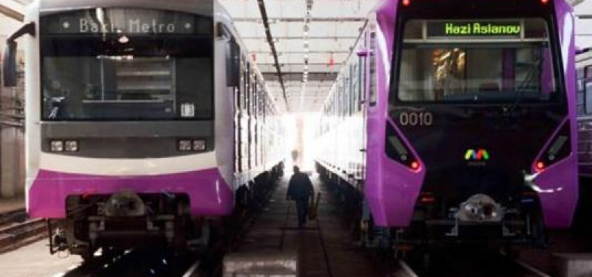 Bakı metrosu Moskvadan "qurtuldu" – FOTO