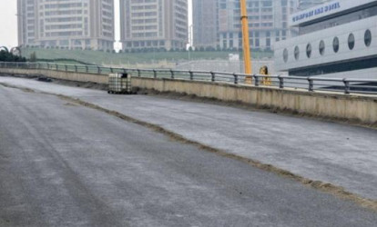 Bakı Avtovağzalı ətrafında 5 istinad divarı tikildi