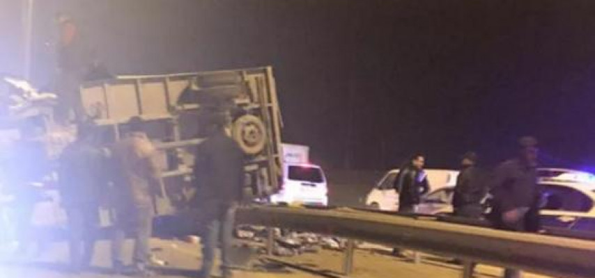 ''Sevgililər günü'' ağır qəza, ölən var