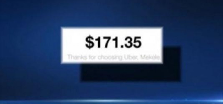 Taksiyə 1 kilometrə görə, 171 dollar ödədi