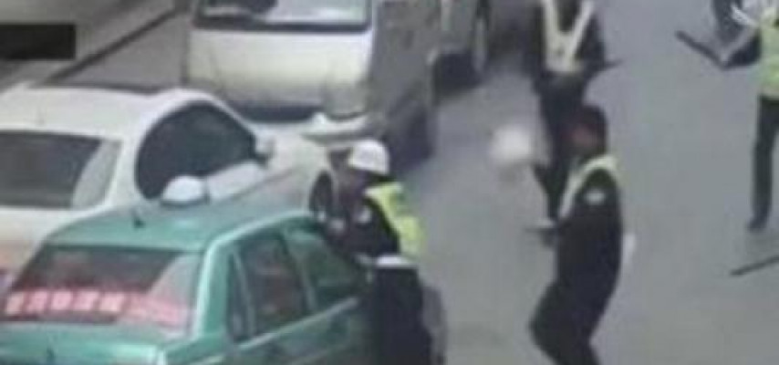 "Avtoş" dayanmadı - 4 yol polisi yaralandı