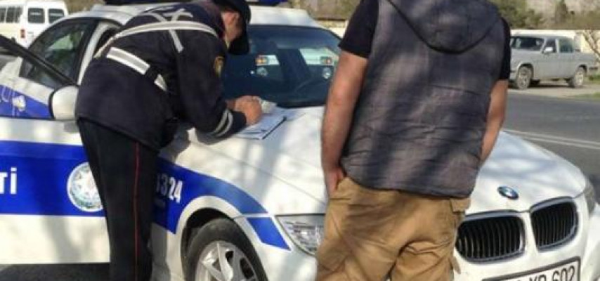 Yol polisinin sürücülərdən yığdığı cərimənin məbləği açıqlandı - Milyonlar