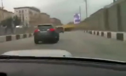 «Avtoş» özünü də bədbəxt etdi, başqalarını da - ŞOK VİDEO – 16+