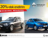 «Renault Logan» modeli üçün manatla lizinq kampaniyası!