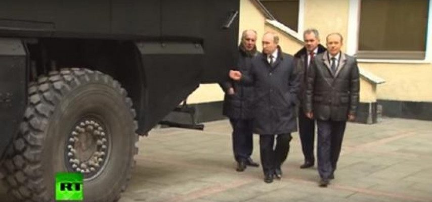 Putin dünyanın ən sürətli və ən təhlükəli avtomobilinin açlışını etdi