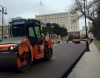 Prezident Adminstrasiyasının qarşısındakı daşlıq yol asfalt oldu