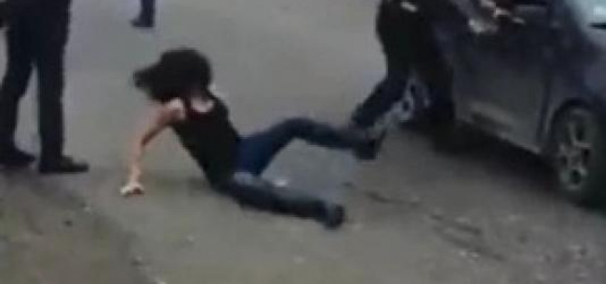 DYP polislə qadın sürücü arasında baş verən insidentə münasibət bildirib